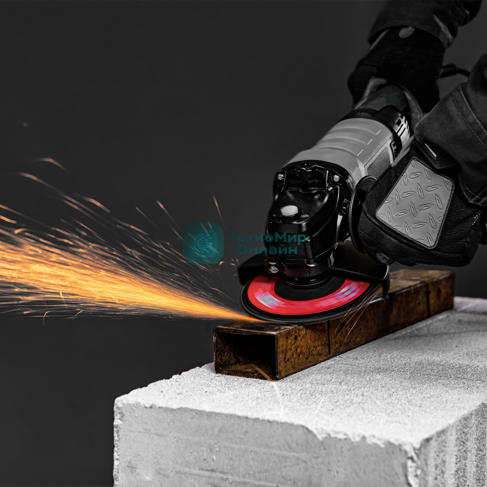 Круг лепестковый торцевой Matrix, P 80, 125 х 22,2 мм