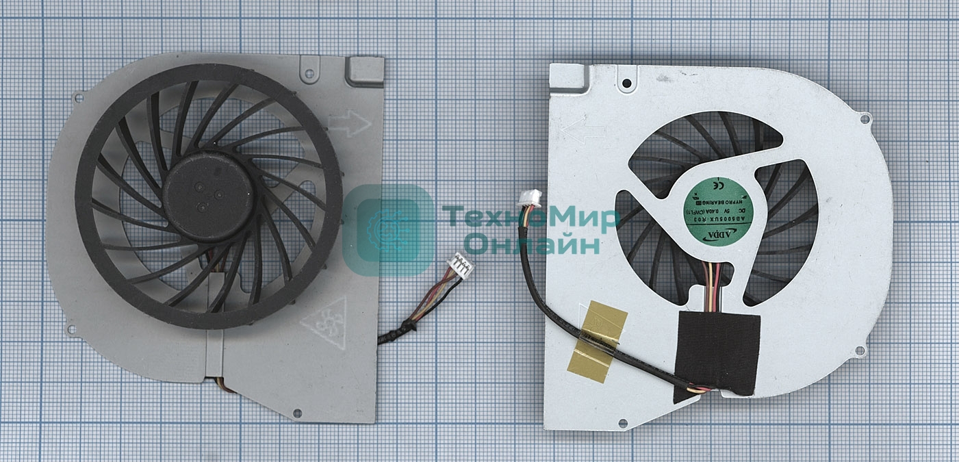 Вентилятор (кулер) для ноутбука Toshiba Qosmio X770 X775