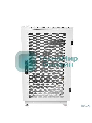 Шкаф телекоммуникационный напольный 18U Шкаф состоит из: 11186845111, 21186800001 (600x800) дверь перфорированная (2 места), ШТК-М-18.6.8-4ААА