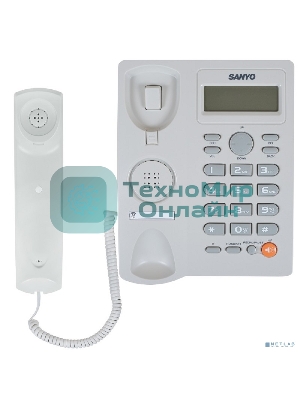Телефон проводной SANYO RA-S306W белый