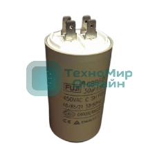 Конденсатор CBB60 30мкФ 450V (4 клеммы, крепление болтом) 304008
