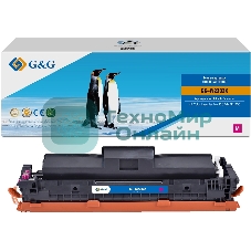 Картридж лазерный G&G GG-W2303X W2303X пурпурный (5500 стр.) для HP CLJ Pro 4203/MFP 4303