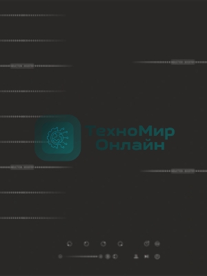 Индукционная варочная панель Darina 6Р9 ЕI 304 B, черный