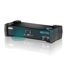Переключатель электронный CUBIQ 2 PORT USB 2.0 DVI KVMP SWITCH