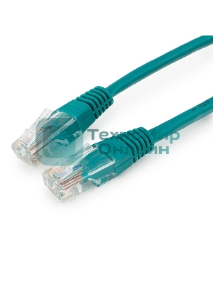 Патч-корд UTP Cablexpert cat.5e 0.25м, литой, многожильный, зеленый