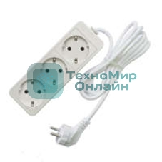 Удлинитель 3х1.5 м с заземл. 16А IP20 3.5 кВт Союз 481S-6301