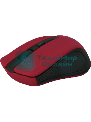 Мышь беспроводная Defender Accura MM-935 красный, 1600 dpi, радиоканал, USB, кнопки - 4