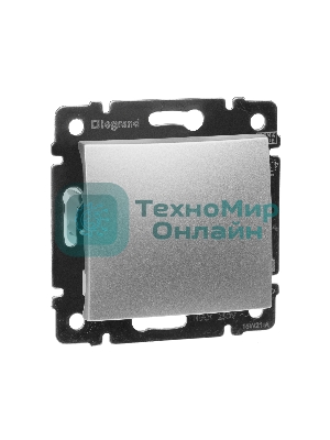 Переключатель Legrand 770106 2 напр. Valena (алюминий)