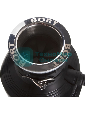 Измельчитель пищевых отходов Bort Alligator, 560 Вт., объем 1 450 мл., пневмовыключатель