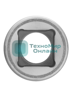 Головка торцевая Matrix, 17 мм, 6-гранная, CrV, под квадрат 1/2