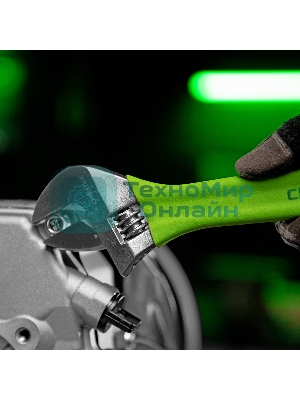 Ключ разводной Сибртех 250 мм, никелированный