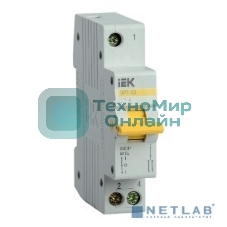 Выключатель-разъединитель трехпозиционный 1п ВРТ-63 32А IEK MPR10-1-032