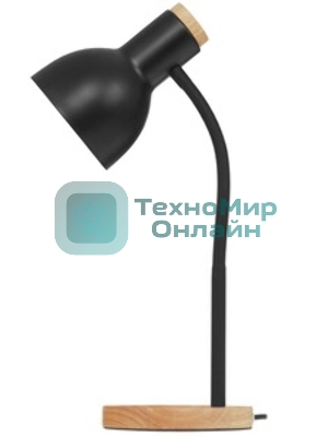 Светильник настольный СТАРТ CT84, E27, до 40Вт, 1,5м, черный