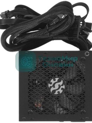 Блок питания ADATA XPG XPG 550 (PYLON550B-BKCEU), 550Вт, 80 PLUS Bronze, 120мм, черный