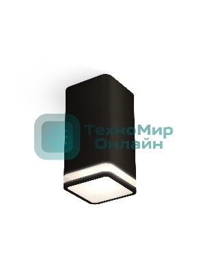 Светильник Ambrella Light XS7821020 SBK/FR черный песок/белый матовый MR16 GU5.3 (C7821, N7751)