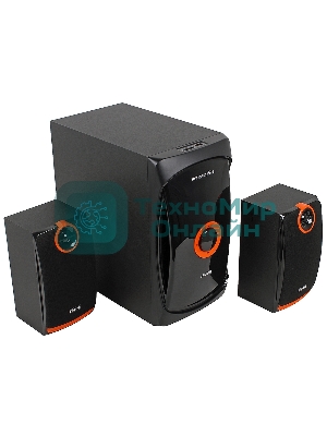 Акустическая система Dialog Progressive AP-200 черный2.1, 30W+2*15W RMS, USB+SD reader