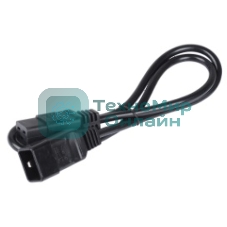 Кабель электропитания ITK PDU 3х1,5 2М с разъемами С13-C14 Кабель электропитания PDU 3х1,5 2М с разъемами С13-C14