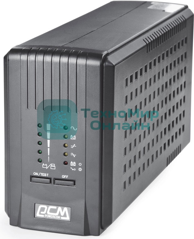 Источник бесперебойного питания Powercom SPT-500-II 400Вт 500ВА черный