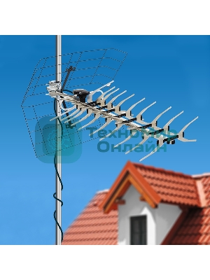 ТB антенна наружная Rexant для цифрового телевидения DVB-T2, RX-412