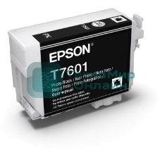 Картридж струйный Epson C13T76014010 черный фото (26 мл) для SC-P600