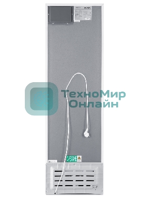 Холодильник Hyundai CC2056FWT белый двухкамерный 129/64л морозилка снизу, No Frost