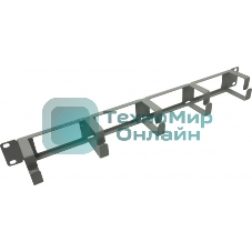 Кабельный органайзер Горизонтальный C3 Solutions CO-HО G NT089504 односторонний кольца 1U шир.:19