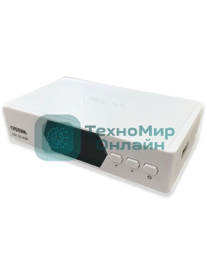 Приставка для цифрового ТВ Cadena CDT-2214SB белый, DVB-T2, DVB-T, HDMI, USB 2.0