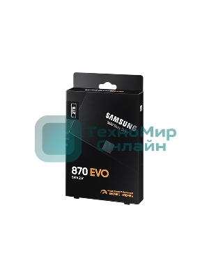 Накопитель SSD Samsung 870 EVO, 2Tb, SATA III, 2.5