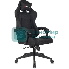 Кресло Бюрократ Zombie Predator Neo Black черный, экокожа, 120 кг, механизм качания