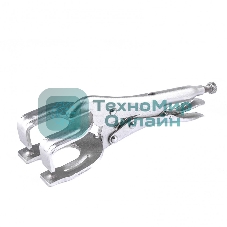 Зажим ручной Сибртех, двойной, точечная фиксация, 225 мм