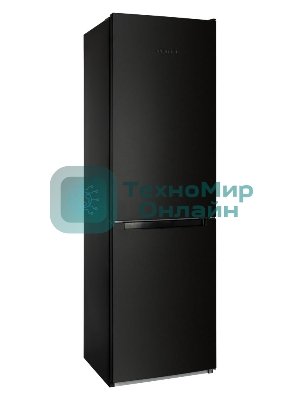 Холодильник Nordfrost NRB 152 B черный двухкамерный 205/115 л морозилка снизу, капельная система