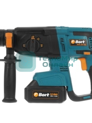 Перфоратор Bort BHD-20Li-SR, SDS-plus, 18 В, 2.2 Дж, от аккумулятора
