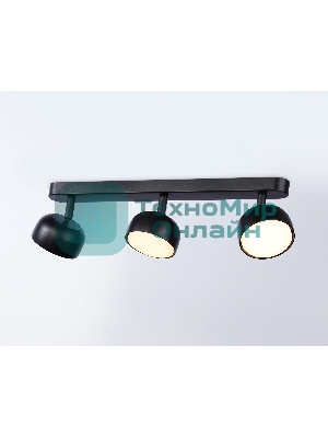 Светильник Ambrella light TN71018/3 BK черный GX53/3 max 12W 400*80*90
