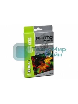 Фотобумага Cactus CS-MA617050 A6/170г/м2/50л. матовая для струйной печати