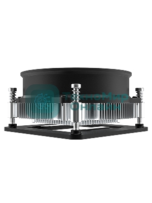 Кулер ID-COOLING DK-17 PWM серебристый/черный 92мм алюминий 2200rpm 26db 4-pin 65W 42мм