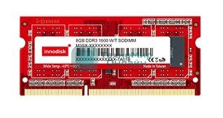 Оперативная память Innodisk, DDR3, 4GB (1x4 GB), 1600 MHz, CL16, SO-DIMM