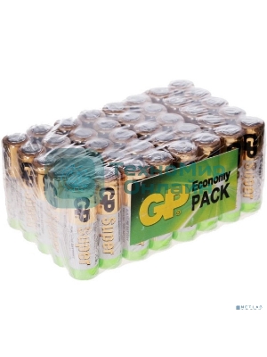 Батарея GP Super Alkaline 15A LR6 AA (40шт)