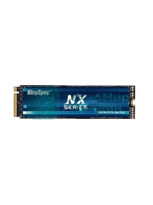 Накопитель SSD KingSpec NX-512, 512Gb, PCIe 3.0 x4, M.2 2280, NVMe, R/W 3400/3100