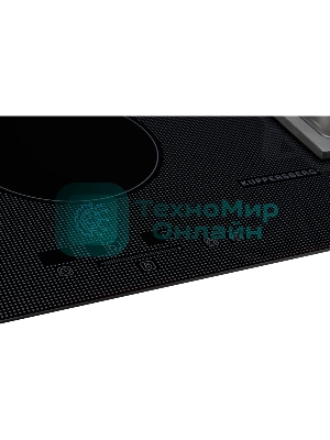 Комбинированная варочная панель Kuppersberg EGS 600 Газоэлектрическая независимая варочная поверхность, стеклокерамика KANGER, ширина 60 см, Тип нагрева HI-Light/Газ, Слайдер/механическое управление, 3 цифровых дисплев, 9 уровней мощности, Блокировка панели управления, Индикаторы остаточного тепла, Таймер, Автоматическое отключение, цвет черный с серой графикой, Цвет фурнитуры нержавеющая сталь