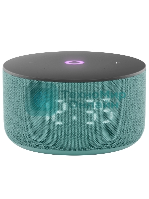 Умная колонка Яндекс Станция Мини 3, 12Вт, компактная, 1 динамик, часы, управление умным домом, Wi-Fi, Bluetooth 5.0, Алиса, бирюзовый