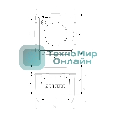 Терморегулятор электромеханический для теплого пола (белый) W1151101