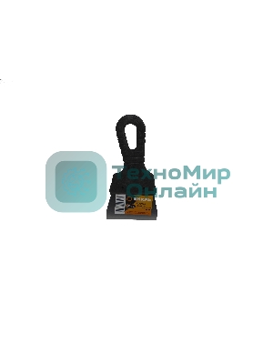 Шпатель ВИХРЬ нерж.cталь пластиковая рукоятка 100мм 73/3/2/18