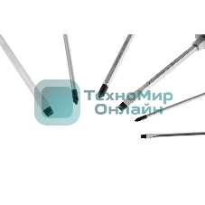 Набор отверток Gross 12164 6 шт, S2, трехкомпонентная рукоятка