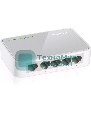 Коммутатор TP-Link SOHO TL-SF1005D Коммутатор 5-port 10/100M mini Desktop Switch, 5 10/100M RJ45 ports, Plastic case
