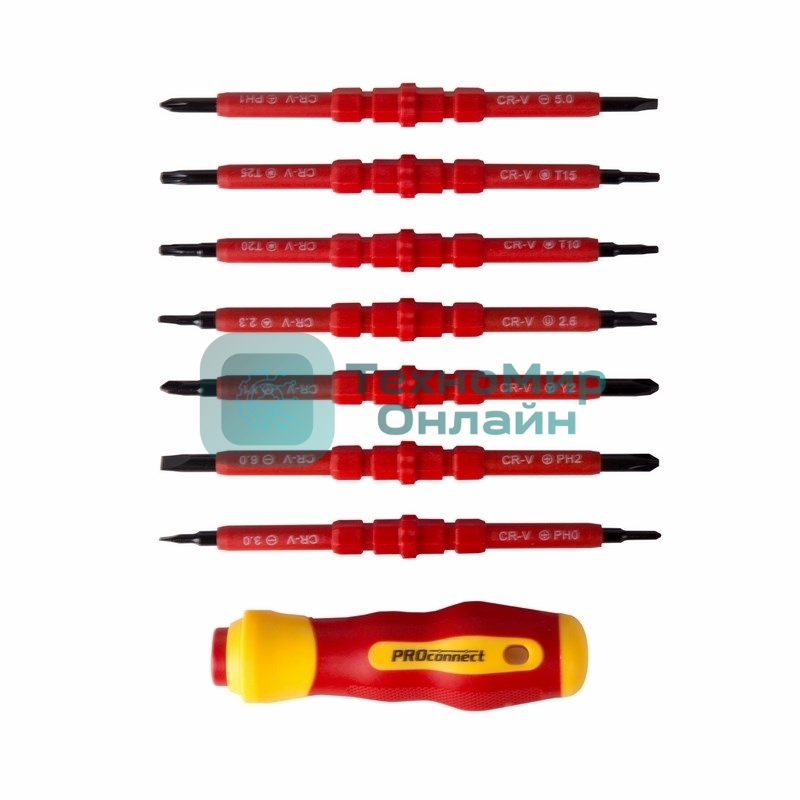 Набор отверток (8 предметов) PROconnect