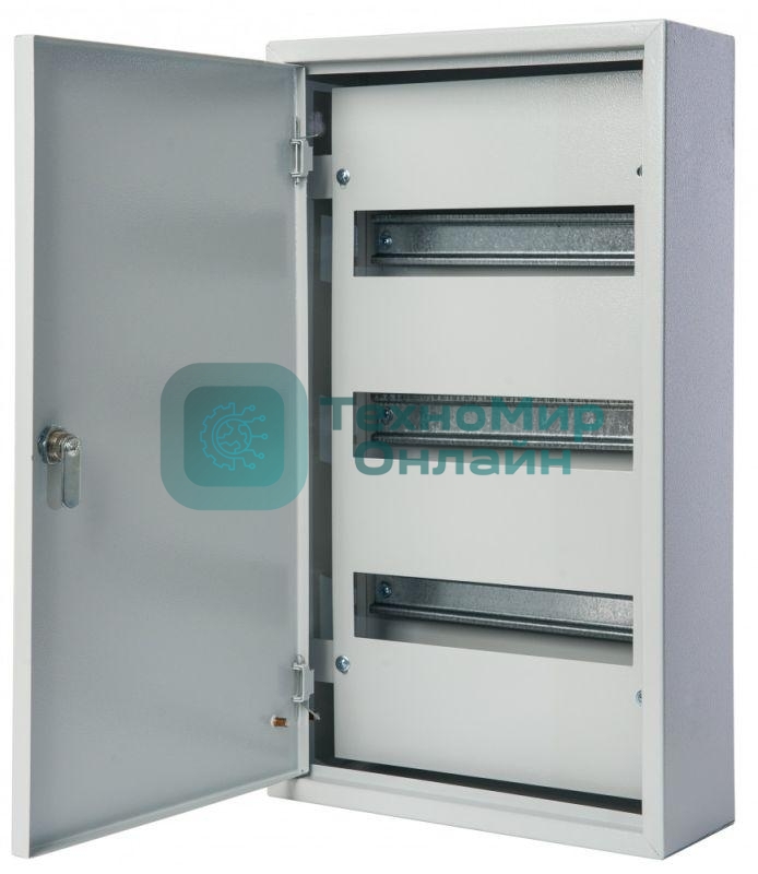 Корпус металлический навесной 520х300х120 36мод. IP31 ЩРН-36 DEKraft 30204DEK