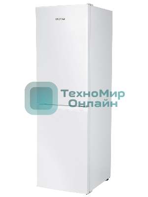 Холодильник Hyundai CC2056FWT белый двухкамерный 129/64л морозилка снизу, No Frost