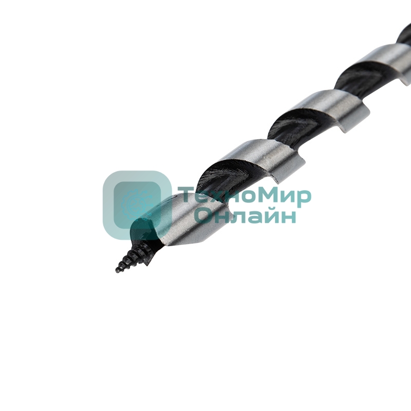 Сверло винтовое по дереву Kranz 10х460 мм, шестигранный хвостовик