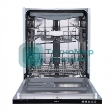 Встраиваемая посудомоечная машина Бирюса DWB-614/6, черный, 59.8 см, 14 компл., 47 дБ, класс A++