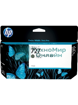 Картридж струйный HP 727 B3P22A черный матовый для HP DJ T920/T1500 (130мл)
